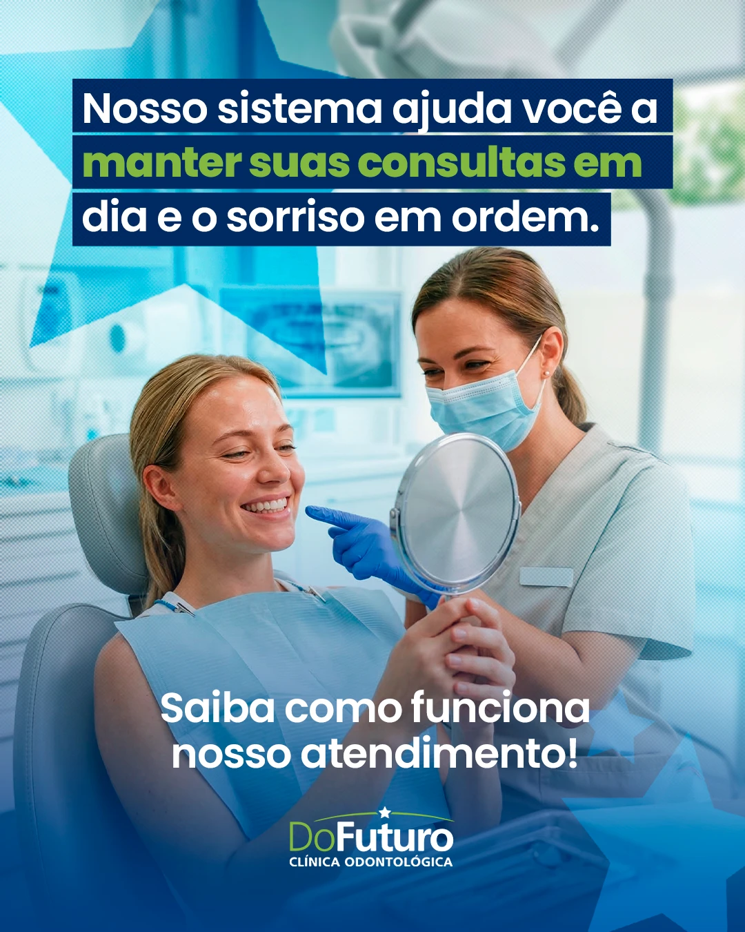 Cuidar do seu sorriso nunca foi tão fácil e organizado! | Clínica do Futuro